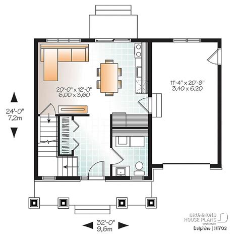 Search for 100s of house plans, each with several photos, for all types of dwellings including houses, apartments, townhouses and garage apartments (carriage houses). House plan 2 bedrooms, 1.5 bathrooms, garage, 1702 ...
