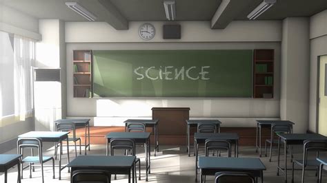 Empty Science School Classroom Stock Motion Graphics Sbv 313950896