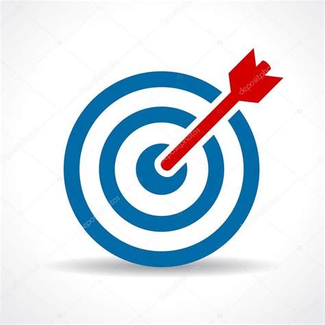 Target Goal Icon Stock Vector By ©arcady 96510358
