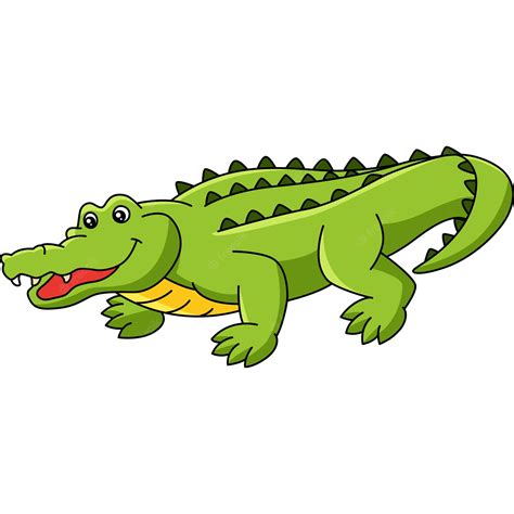 Green Alligators Clip Art Library