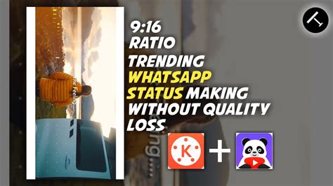 How To Make New Trending Fullscreen 916 Ratio Whatsapp Status Video