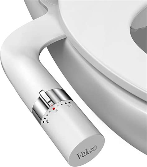 Veken Ultra Slim Bidet Attachment For Toilet Dual Nozzle Feminine