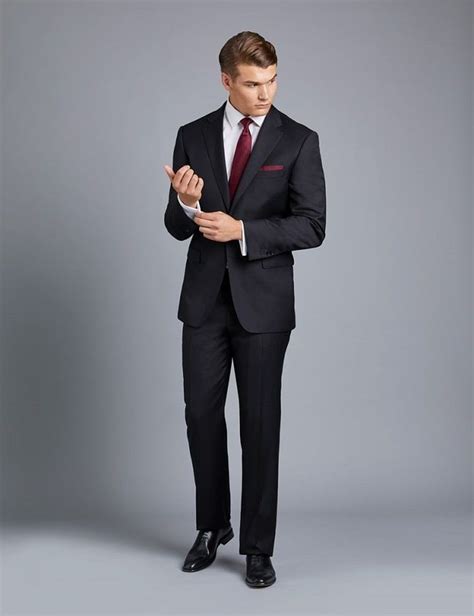 Your Guide To Mens Black Suits Black Suit Men Business Professional