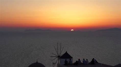 Santorini Sunset Youtube