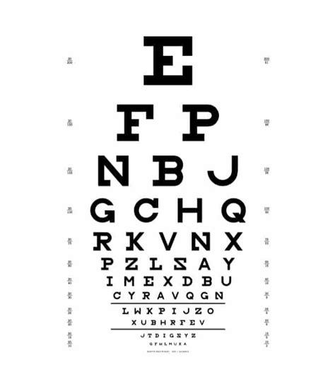 50 Printable Eye Test Charts Printabletemplates Dmv Eye Charts 105