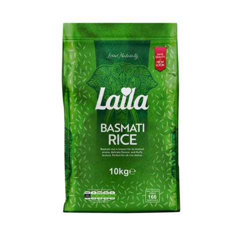 Laila Basmati Rice 10kg Surya Foods Online