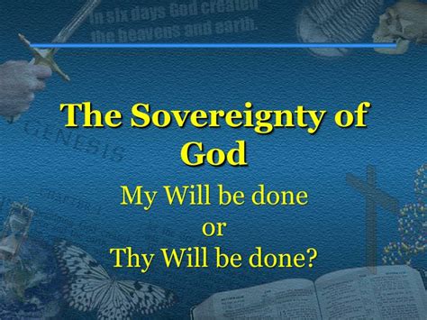 Ppt The Sovereignty Of God Powerpoint Presentation Free Download