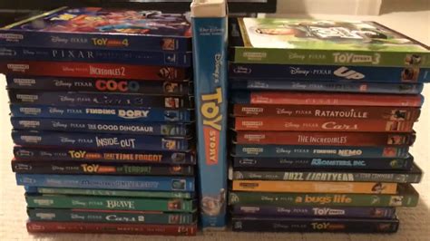 Disney And Pixar 4k Blu Ray Collection Youtube