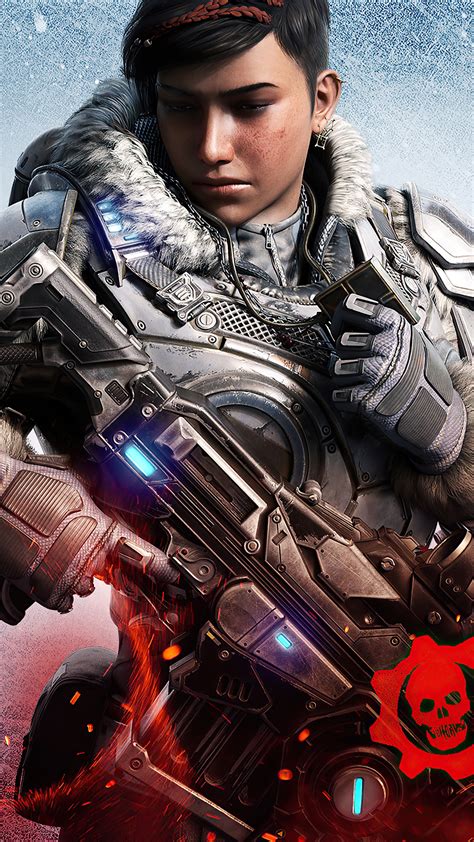 Gears 5 Video Game Art Background