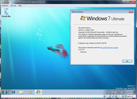 Windows 7 Rc Build 7100 Leaked Afterdawn
