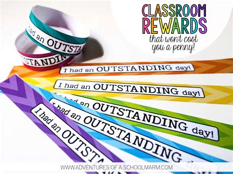 Classroom Rewards That Wont Cost You A Penny Adventures Of A Schoolmarm