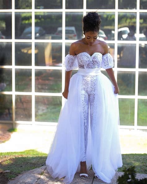 15 Black Brides Who Rocked Wedding Jumpsuits Bridal Jumpsuit Wedding Dresses Wedding Outfit