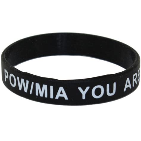 bracelet pow mia you are not forgotten vanguard