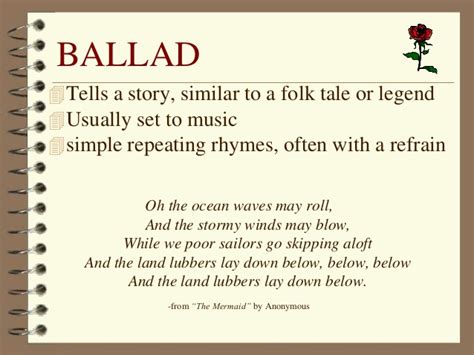 Ballad Poems