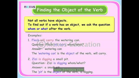 transitive  intransitive verbs youtube