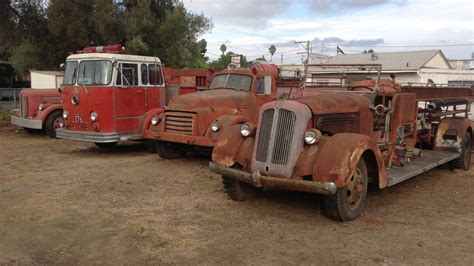 6 coolers, trash cans, utensils and small ware its char grill with flat top sections. A Fire Fleet! Fire Trucks In El Cajon