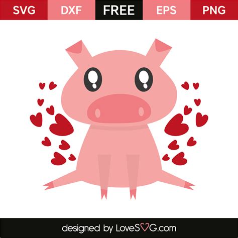 Get Free Pig Svg Pics Free Svg Files Silhouette And Cricut Cutting Files