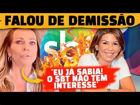 Christina Rocha rompe o silêncio após ser demitida do SBT e diz o que ouviu da alta cúpula YouTube