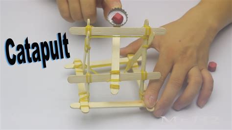 Sipmle life Hacks : make Catapult With Popsicle Sticks ...