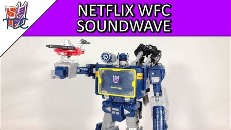 Transformers Review Netflix Wfc Soundwave Youtube