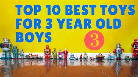 10 Best Toys For 3 Year Old Boys 3⃣☑️ Youtube
