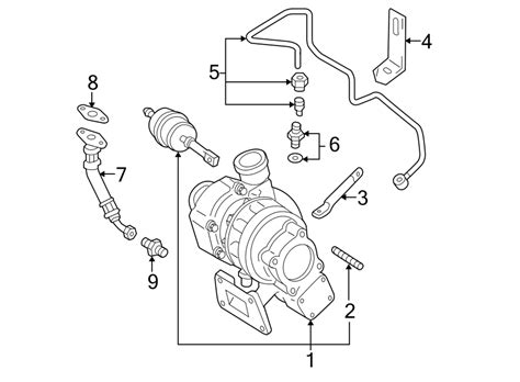 Volkswagen passat electrical wiring diagrams. Volkswagen Passat Wagon Turbocharger Oil Line Bracket ...