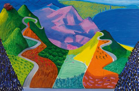 David Hockneys 20m Pacific Coast Highway And Santa Monica