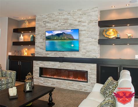 Modern Stone Wall Feature Wall Living Room Elegant Living Room Decor