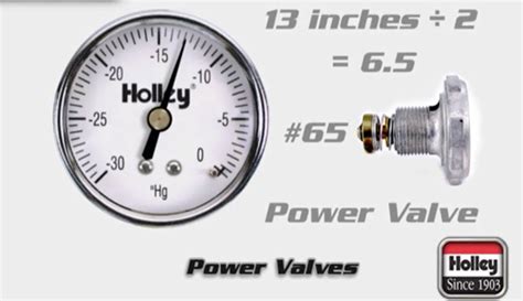 How To Tune Power Valves On Holley Carburetors Onallcylinders