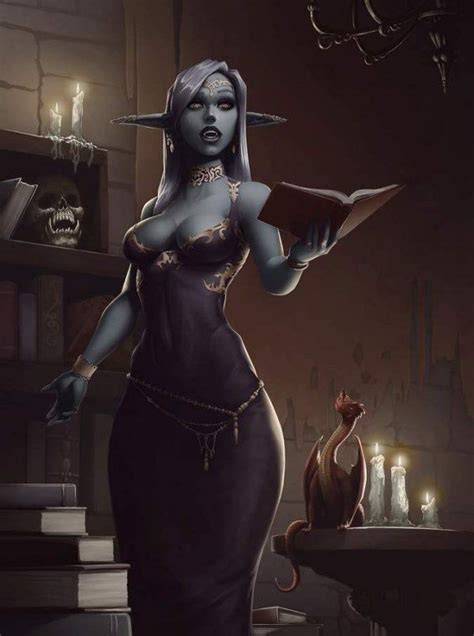 What Do You Do With An Eternity By MRGunn Art Dark Fantasy Art Fantasy Art Women Dark Elf