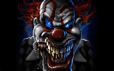 38 Evil Clown Wallpapers Desktop