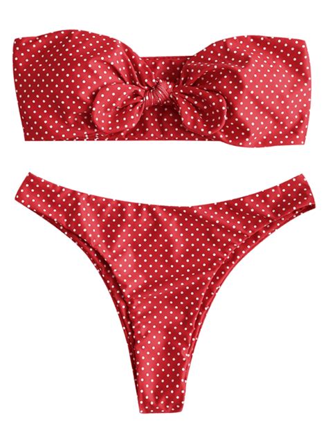 Bandeau Bikini Bandeau Bikini Bikinis Polka Dot Bikini My Xxx Hot Girl