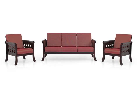 If you prefer the trendy look of leather on your furniture, then leather sofa sets would be an excellent choice. Latest wooden sofa set design... #sofaset #woodensofaset # ...