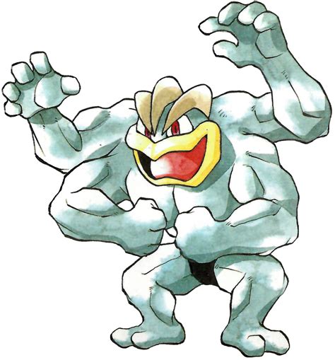 068 Machamp Used Rolling Kick And Dynamic Punch Game Art Hq