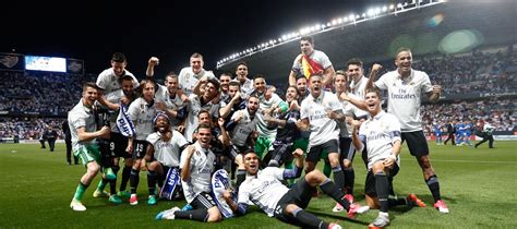 Real madrid will have to wait till the start of next season before they get their hands on the spanish la liga trophy. La Liga 33 | Real Madrid CF