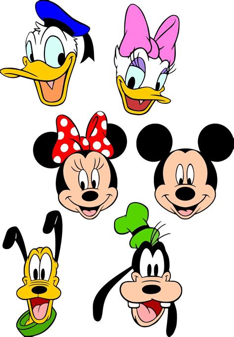 Mickey Mouse Characters Disney Cartoon Characters Mickey Mouse