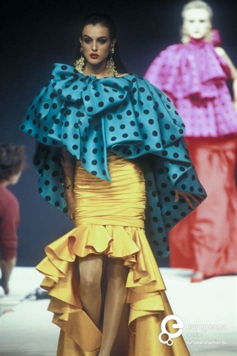 Emanuel Ungaro Spring Summer 1992 Couture Ungaro Vintage Couture