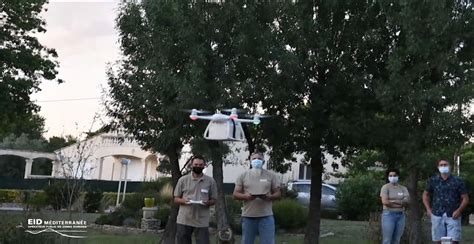 First In France 40000 Sterile Tiger Mosquitoes Dropped By Drones