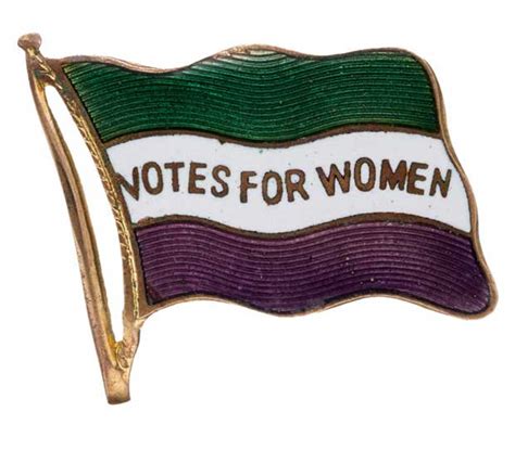Womens Suffrage Flag Pin Sevier News Messenger