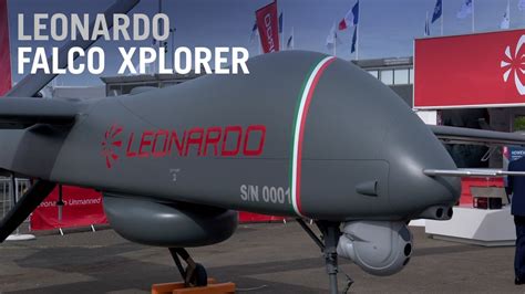 Leonardos Falco Xplorer Uav Makes First Flight Ain Youtube