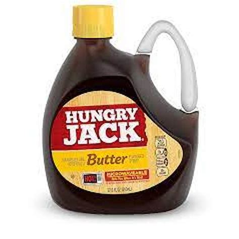 Hungry Jack Butter Syrup 816ml 599