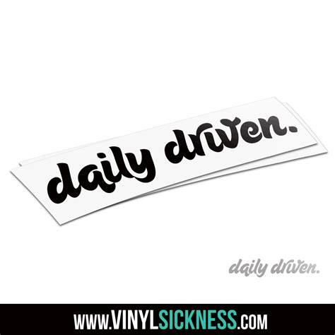 daily driven v8 jdm tuner stickers decals vs