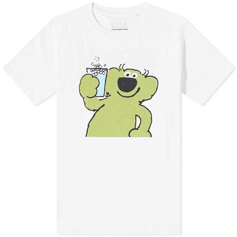 Idea X Roobarb And Custard Drinks T Shirt In White Idea