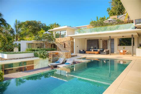 Opulent Tropical Villas With Infinity Pools Designs And Ideas On Dornob