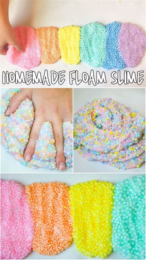 Crunchy Floam Slime Recipe How Can This