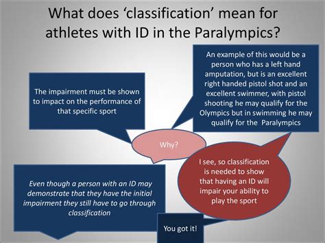 The Paralympics And Athletes With Intellectual Disabilities An