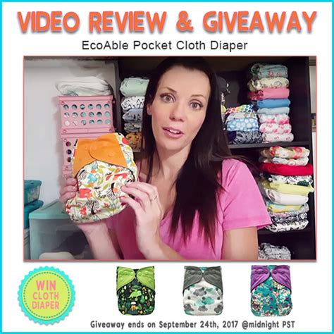 Video Review Ecoable Pocket Cloth Diaper By Jess Is Blessed Ecoable