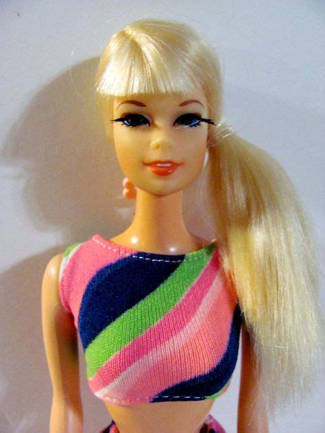 Talking Stacey Doll Platinum Hair With Original Swimsuit Vintage