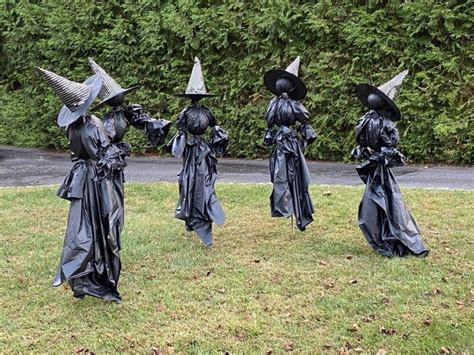 Diy Floating Witches Witch Diy Yard Witch Dollar Store Halloween