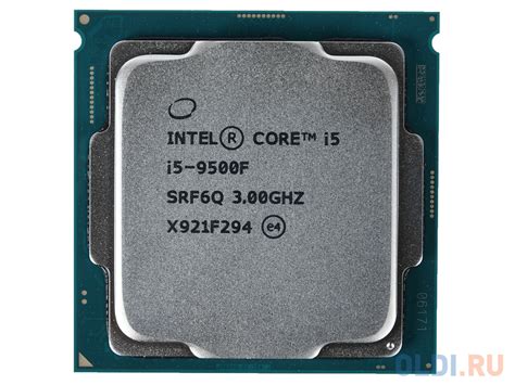Процессор Intel Core I5 9500f Oem — купить по лучшей цене в интернет